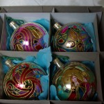 Malowane szkło - bombki choinkowe