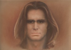 Portret pastelowy - Janosik